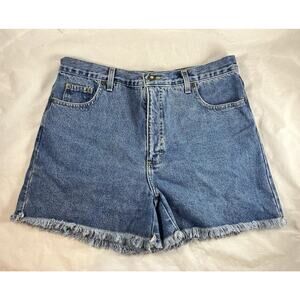 Bugle Boy Collection for Her Denim Shorts Cut Off Look Size 14
